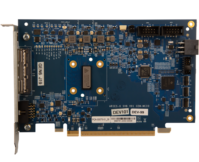 Solstice 6 PCIe 6.x Riser Card