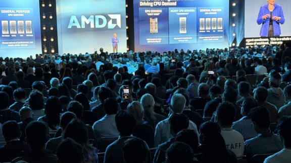 AMD CEO Lisa Su delivers keynote at Advancing AI 2026.