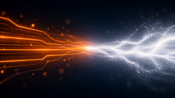 Copper optical transition header graphic